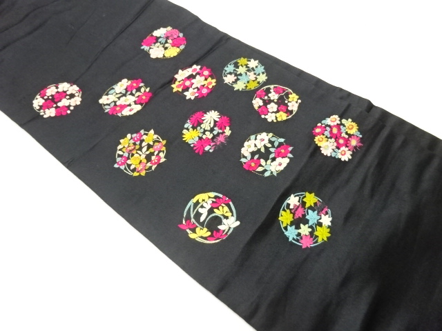 Japanese Kimono / Antique / Nagoya Obi Silk